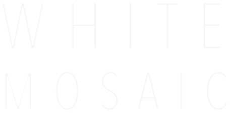 White Mosaic Logo