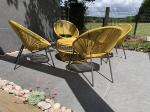 Contemporary garden design with minimalist features