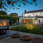 Bespoke garden with a mix of native and exotic plants