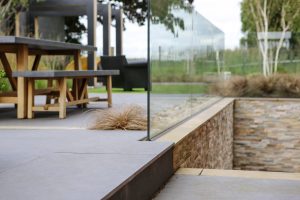 Bespoke garden design featuring ornamental grasses