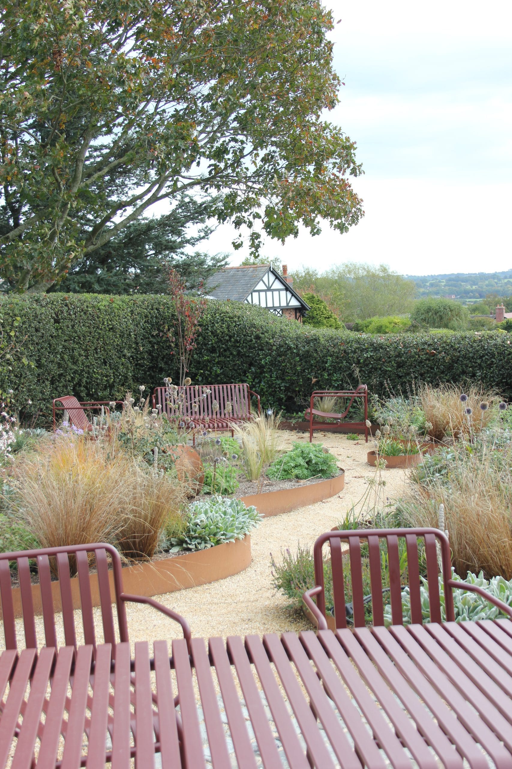 CALMING CHESHIRE VIEW GARDEN