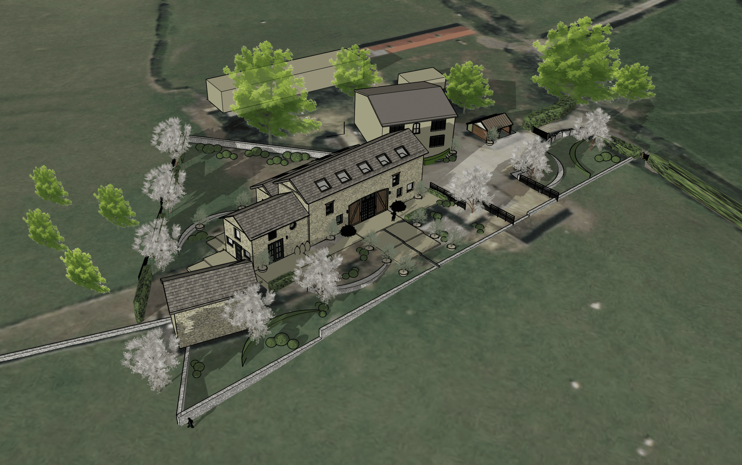 Rural Landscape Architecture – Ribble Valley Farm